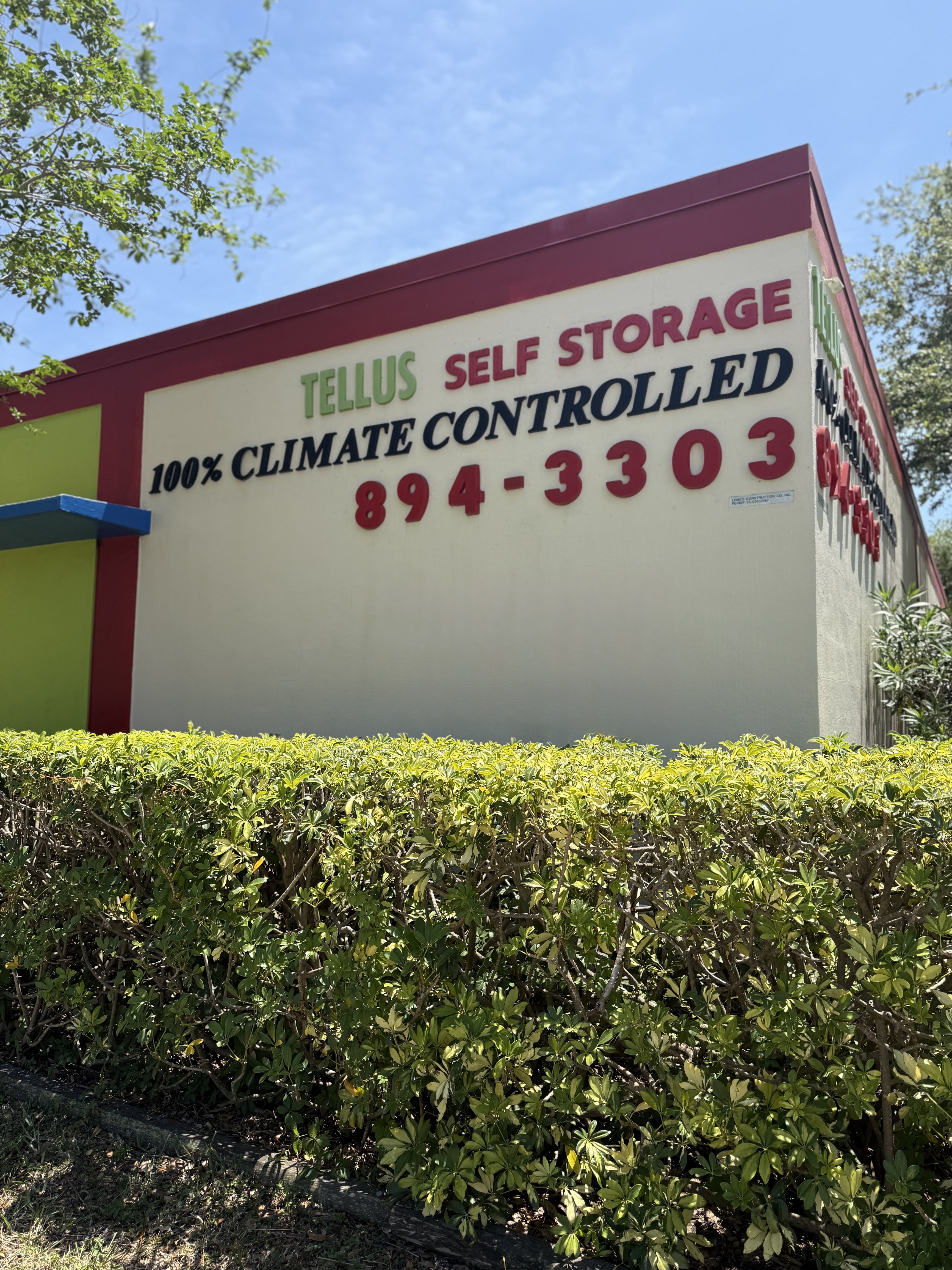 Tellus Self Storage - St. Pete