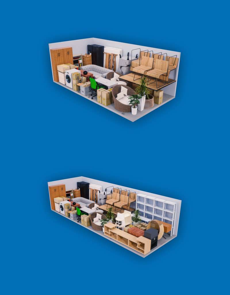 Large Storage Units Size Guide