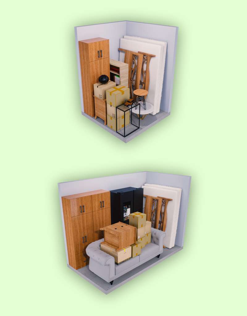 Small Storage Units Size Guide